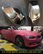 Cubierta de espejo retrovisor lateral de repuesto, carcasa de plata mate, para BMW Serie 3, E90, E91, E92, E93, 2009, 2010, 2011 2024 - compra barato