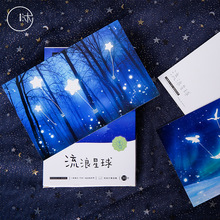30 Pcs/Set Wandering Planet Luminous Postcards Cartoon Greeting Card Business Gift Card Message Card 2024 - buy cheap