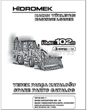 Hidromek-catálogos de peças de reposição, manual de serviço, manuais de cablagem, manuais de operação e manutenção 2024 - compre barato