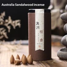 100pcs Natural Reflux Tower Incense Australia Sandalwood incense Smoke incense cones Backflow Incense Bullet free shipping 2024 - buy cheap
