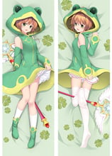 Японское аниме карточка Captor Sakura KINOMOTO SAKURA обнимающая Подушка Чехол Dakimakura 18031-1 2024 - купить недорого