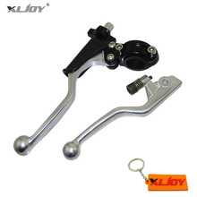 Xljoy klx110 conjunto alavanca da embreagem do freio pit bicicleta sujeira para klx110 & alguns chinês pit bicicletas sujeira 2024 - compre barato