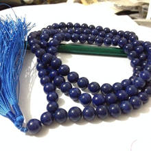 New 8mm Tibetan Buddhist Lapis Lazuli Mala / Rosary 108 Beads Exquisite 2024 - buy cheap