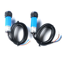 Feixe de sensor fotoelétrico 10-30vdc, feixe de sensor fotoelétrico com sensor infravermelho de prevenção de obstáculo, saída de 3m