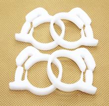 10pcs Plastic hose hoops Nylon strap throat hoop Plastic pipe clamp 53.5-56.5mm 2024 - buy cheap