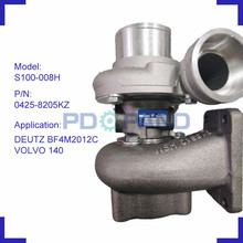 Turbocharger peças turbo charger 0425 8205KZ S100-008H T912394 BF4M 2012C VOLVO 127607 318279 para DEUTZ 140 do motor diesel 103KW 2024 - compre barato