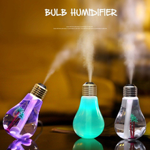 USB Ultrasonic Humidifier Home Office Mini Aroma Diffuser LED Night Light Aromatherapy Mist Maker Creative Bottle bulb air clean 2024 - купить недорого