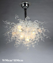 Free Shipping Elegant Style Blown Art Office Lighting Fixtures 2024 - buy cheap