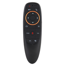 Mando a distancia inalámbrico G10 Air Mouse, 2,4 GHz, con receptor USB, giroscopio, Control de voz, portátil, para PC, Android, TV Box, portátil 2024 - compra barato