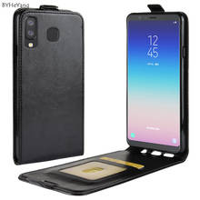 BYHeYang Luxury PU Leather Flip Case For Samsung Galaxy A8 Star Case Cell Phone Shell Back Cover For Samsung A9 Star SM-G8550 2024 - buy cheap