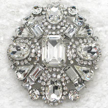12pcs/lot Wholesale Fashion Brooch Rhinestone Bridal Wedding Flower Pin brooches C102086 2024 - buy cheap