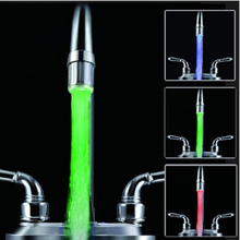 LED Light Water Glow Faucet Tap Head Temperature Control LED Faucet Bathroom Kitchen Water Tap Home Decor faucet Wholesale 2024 - buy cheap