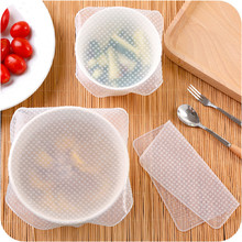 1pc Transparent Silicone Vacuum Cover Fridge Bowl Wrap Kitchen Microwave Heating Cover 2024 - buy cheap