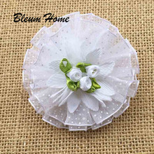 Bleum Home 2pcs Russian students present Fashion New Lovely scrunchy Girls Birthday Gift Flowers Headwear Safety rubber bands 2024 - buy cheap