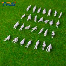 FREE SHIPPING 200PCS  1:150 scale model people white figures people for model train layout 2024 - buy cheap