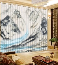 Luxury Blackout 3D Window CurtainsModern Home Decoration Living Room Curtains 3d curtains 2024 - buy cheap