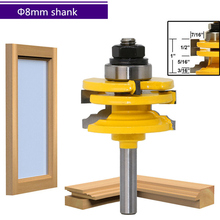 Shank-1PCS de 8mm, 8mm x 44mm x 82mm, cortador de carburo sólido, cuchillo de máquina de corte, cortador de carpintería, cuchillos para puertas y ventanas 2024 - compra barato