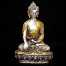 Vintage Tibet copper Gilt Tibetan Buddhism Statue ---- Vajrasattva 2024 - buy cheap