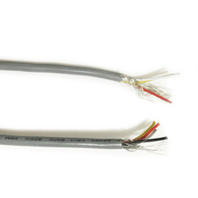 Cable blindado de 2M UL2547, 2 núcleos, 3 núcleos, 28AWG, Cable de señal intermitente OD2.8mm, Cable de Audio de cobre estañado gris, Cable USB de Audio 2024 - compra barato