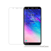 De vidrio templado para Samsung Galaxy A6 J8 2018 Protector de pantalla 9 H 2.5D la película protectora del teléfono para Samsung A6 Plus 2018 en vidrio 2024 - compra barato