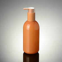 300 мл оранжевый цвет ПЭТ лосьон для тела бутылка или эмульсия бутылка или бутылка шампуня пластиковая бутылка для косметической упаковки 2024 - купить недорого