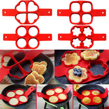 Silicone Non Stick Fantastic Egg Pancake Maker Mold Ring Kitchen Baking Omelet Moulds Flip Cooker Kitchen Cooking Tools Gadget 2024 - buy cheap