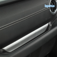Lapetus Copilot Перчаточная ручка декоративная панель полоса крышка отделка красный матовый углеродное волокно ABS подходит для Jeep Wrangler JL 2018-2020 2024 - купить недорого