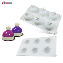 Shenhong forma de silicone para bolo, forma de gota de água para confeitaria gelada verão, mousses, panela, chocolates, utensílios para assar 2024 - compre barato