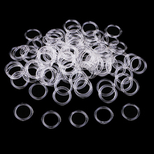 100pcs Nylon Bra Strap Adjuster Slider O Rings Lingerie Sewing Crafts 12mm 2024 - buy cheap