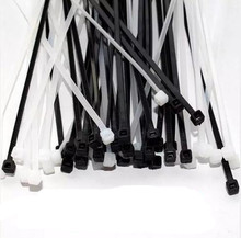 500 шт./упак. высококачественные 5*180 мм ширина 3,6 мм черного цвета Заводские стандартные самоблокирующиеся пластиковые нейлоновые кабельные стяжки 2024 - купить недорого