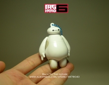 Disney Big Hero 6 Baymax 5 см мини-фигурка из ПВХ, мини-модель осанки, коллекция аниме, фигурки, модель для детей, подарок 2024 - купить недорого