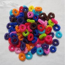 TEROKK-Anillo para el pelo para mujer, coleteros elásticos para el teléfono, Anillo para el pelo, Scrunchies para niña, banda de goma 2024 - compra barato