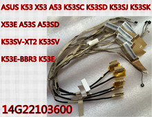 Cable de Conector de pantalla LVDS LCD para ASUS, accesorio para K53, K53S, K53SC, K53SD, K53SJ, K53SK, X53, X53S, X53E, A53S, A53SD, K53E, 14G22103600, nuevo 2024 - compra barato