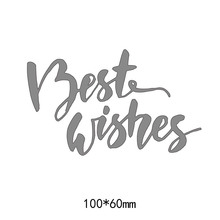 Cutting Dies Happy birthday Letters Metal Die Cuts For DIY Scrapbooking Photo Album Embossing Decorative Crafts Paper Cards 2024 - buy cheap