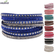 Pulseras de moda para mujer, Pulsera multicapa, nuevos, regalo de Navidad elegante, joyería para Pulsera de mujer, gran oferta 2015 2024 - compra barato