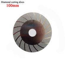 100mm disco de corte diamante para dremel ferramenta rotativa acessórios ferramentas elétricas serra circular roda moagem diamante mini lâmina serra 2024 - compre barato