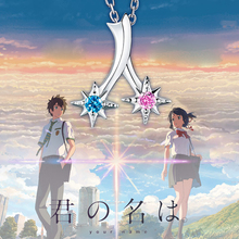 Valentine's Day Makoto Shinkai Anime Your Name Necklace Tachibana Taki Miyamizu Mitsuha Comet Pendant S925 Sliver Women 2024 - buy cheap