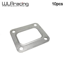 WLR - 10pcs(lot)  T04E T66 T70 GT35 GT40 T4 Turbo Turbine Inlet Gasket T4 Flange Gasket 4 Bolt 304 Stainless Steel WLR4807 2024 - buy cheap