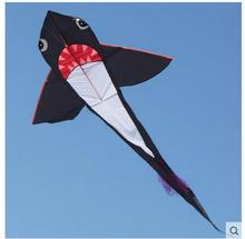 Спорт на открытом воздухе, 2 м Мощный воздушный змей Shark, фабричная розетка с ручкой и линией, очень легко летать, для начинающих 2024 - купить недорого