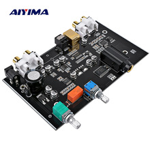 AIYIMA волоконно-оптический USB декодер плата DC 12 В модуль декодирования музыки DIY для мощности аудио усилители домашний кинотеатр звуковая система 2024 - купить недорого