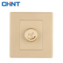 CHINT Speed Regulation Switch NEW2D Wall Switch Socket Ceiling Fan Wall Switch 2024 - buy cheap