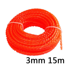 15M*3MM Nylon Strimmer Line Grass Brushcutter Cord Trimmer Replacement Spool Garden Grass Cutter Trimmer Replacement Part 2024 - buy cheap