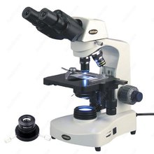 AmScope поставляет 40X-1000X 3W СИД Siedentopf бинокулярный блочный микроскоп темного поля B340-DK-LED 2024 - купить недорого