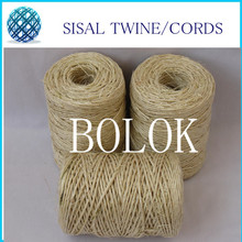 Free shipping 6pcs/lot natural sisal fibre twine (dia.: 1.5mm, 1 ply twisted)80m/spool, sisal garden twine 2024 - buy cheap