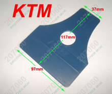 10cm Blue Plastic Blade Screen Protector Protective Film Scraper Blade Tools Wallpaper Scraper For Tablet PC 100pcs/lot 2024 - buy cheap