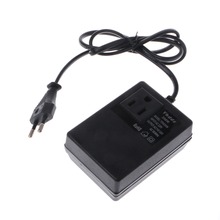 Transformador de 200w ca para 220v step down, conversor de energia para viagem com adaptador de tomada eu 2024 - compre barato