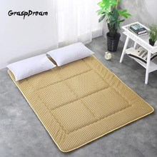 Colchón transpirable 4D para cama, colchoneta gruesa para suelo de verano, antideslizante, plegable, doble, 1,8 m, tatami, escorpión 2024 - compra barato