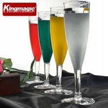 Glass Color Chameleon Champagne Acrylic Cup Glass Color Change Stage Magic Props Magic Toys  Magic Tricks 2024 - buy cheap