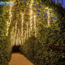 Guirnalda de luces led para Navidad, guirnalda de hadas blanca cálida de 1,5 m/2,5 m/3,5 m para boda, fiesta, jardín, cortina de decoración 2024 - compra barato