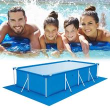 Square Swimming Pool Mat Inflatable Pool Ground Cloth Easy to Clean Mat 2024 - buy cheap